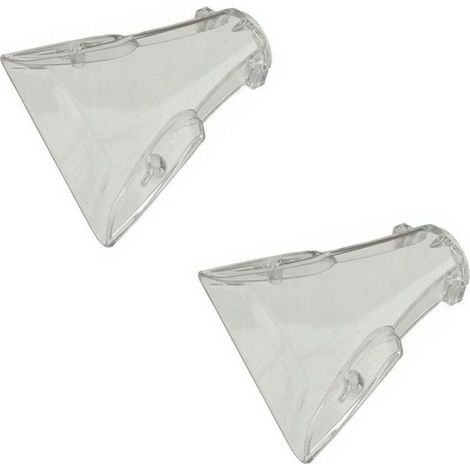 Lot de 2 Housse de rechange en forme de queue de poisson, extracteur de tapis de voiture pour Karcher Puzzi 8/1 puzzi10/1