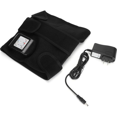 Genouillère chauffante électrique pour personnes âgées, coussin chauffant articulaire, enveloppe thermique de genou, soutien réglable. (1/5)