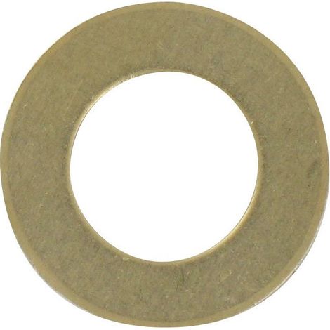 Messingring für Türscharnier 15 x 25 x 1,5 mm – 8 Stück