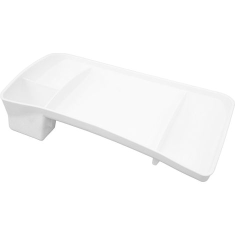 Compartiment de rangement secret TPE pour tableau de bord, boîte de rangement pour console centrale, support à mouchoirs de rechange pour Tesla Model 3 Y Blanc (1/5)