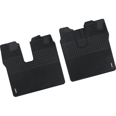 Coppia tappeti su misura in Eco Gomma - compatibile per Man TGA (03/9905/10) - Man TGL (05/0510/21) cabina L/XL - Man TGM (10/0510/21) cabina L/XL - Man TGX (09/0710/21) - Man TGL (11/21) cabina (1/2)