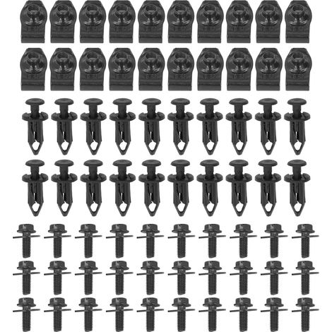 Bulloni di protezione del motore, bulloni di fissaggio professionali antideformazione per carrozzeria, 70 pezzi, per auto.