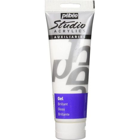 Gel brillant - Pebeo - 524180 - 250ml - Finition brillante - Type divers