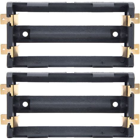 Alimentation électrique Portable à charge Simple, boîte de support de batterie, piles jetables durables rechargeables pour fourniture de bricolage 18650 (1/4)
