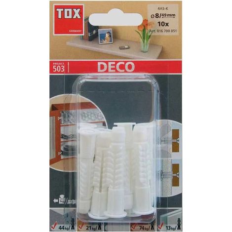 Tappi universali 4AS-K DECO, 6 x 41 mm, BLISTER da 20 unità. (1/2)