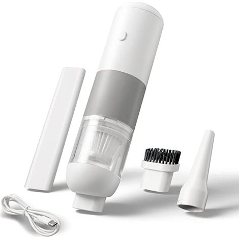 Aspiradora inalámbrica para coche de 12000 Pa, portátil y recargable, con potente soplador de 120 W, filtro HEPA y autonomía de 30 minutos. (1/5)