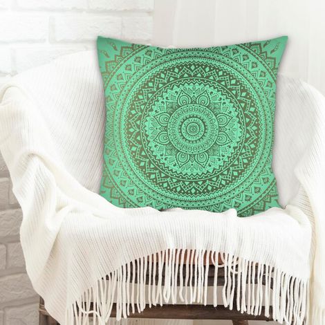 Housse de coussin sans coussin 45x45 anti-ride pour décoration de noël de famille (1/5)