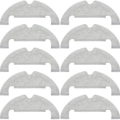 Filiyano-Lot de 10 lingettes de nettoyage pour aspirateur robot Dreame Bot Z10 Pro L10 Plus C (1/4)