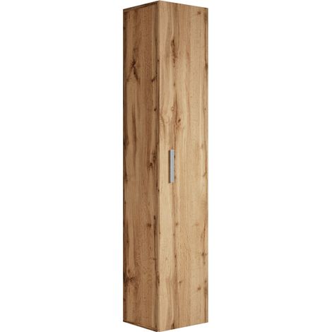 Columna de baño Pluto 30 x 30 x 150 cm - Roble - Mueble de baño