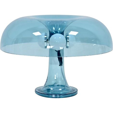 Lámpara de noche vintage con forma de hongo y brillo ajustable, elegante y estética lámpara de mesa para la decoración del dormitorio, iluminación retro para la mesita de noche. (1/5)