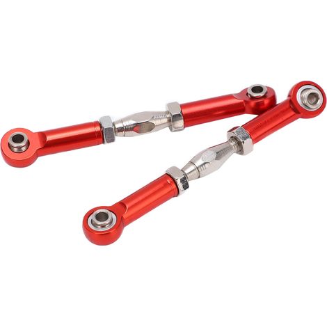 Barre stabilisatrice avant bras 2,7 pouces alliage aluminium robuste RC accessoire pour voiture radiocommandée 1/7 rouge (1/5)