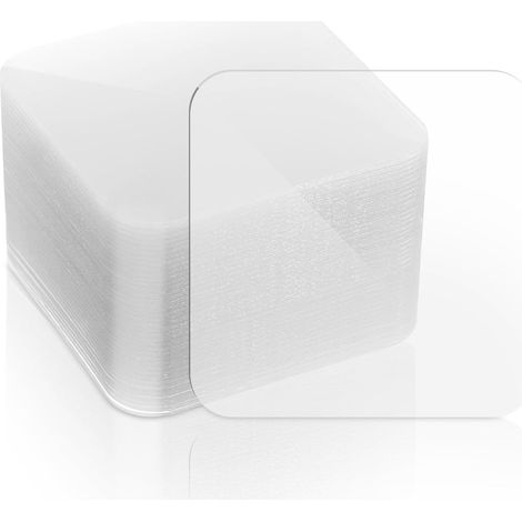 Ruban adhésif double face 40 pièces transparent 6 x 6 cm 1 (1/5)