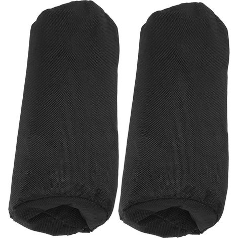 Coussins Repose-Pieds Installation Rapide pour Chaise Longue D'extérieur Lot de 2 Tissu et Éponge, Compacts pour Patio et Terrasse (1/5)