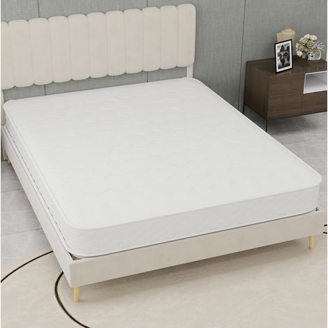 Matratze Hybrid mit Taschenfederkern und Memory Foam, atmungsaktives 3D-Gewebe, Bewegungsisolierung, 140x200 cm (1/5)