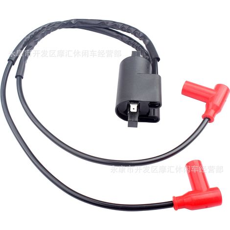 Applicable to Yamaha ATV Banshee YFZ350 high voltage coil ignition coil 3LC-82310-01-00 red (1/5)