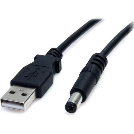 StarTech.com Cavo di alimentazione USB a spina 5,5mm - Connettore barrel Jack di tipo M - 5V DC - 91 cm (1/3)