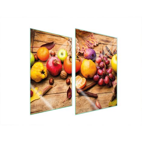 PLACA PROTECTORA DE VIDRIO PARA COCINA 2x35x52 FRUTA (1/5)
