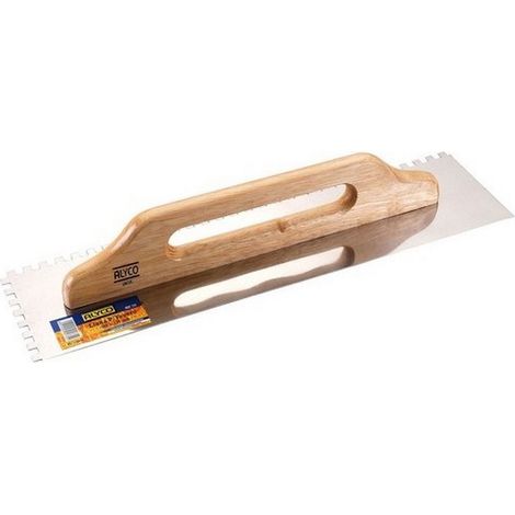 TRUELLE DENTELÉE POUR PLAQUISTE 500x130 M/BOIS