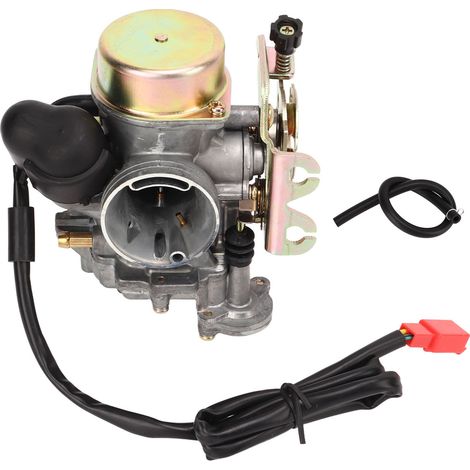 Carburateur moto en alliage métallique puissant faible consommation pour moteur GY6 150‑250CC, adapté aux quads et motos tout-terrain (1/5)