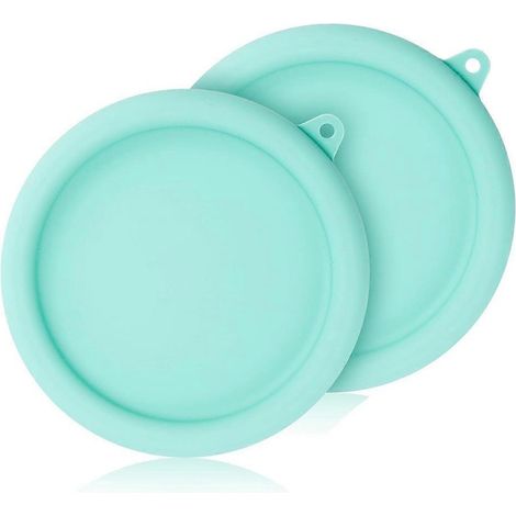 Silikondeckel für Dash My Mug Eismaschine, 16,7 cm Silikon-Schüsselabdeckungen, Aufbewahrungsdeckel, Zubehör für Eismaschinen, Hellgrün (1/5)