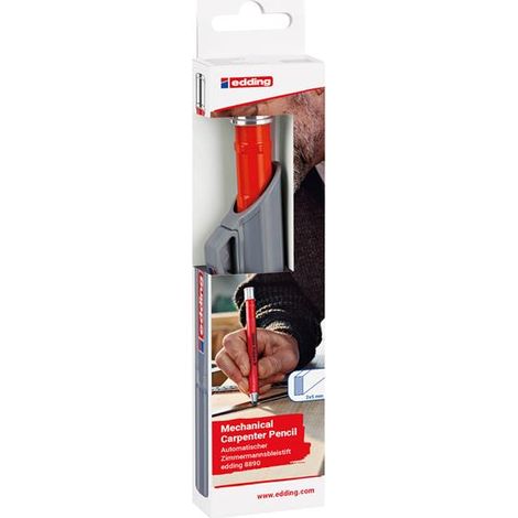 edding 4-8890-1-1090 8890 Mechanical Carpenter Pencil (Blister Packed) EDD889011090 (1/3)