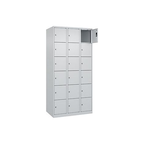 kaiserkraft  Armadietto a 6 piani Evolo PLUS  3 scomparti  (1/3)