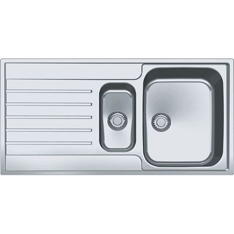 Évier ARGOS AGX251 en inox (sous meuble 60 cm) 1000 x 510 x 190 mm - Franke (1/2)