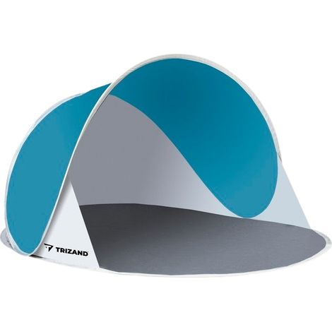 Tienda de playa 145x100x70cm - turquesa - gris (1/5)