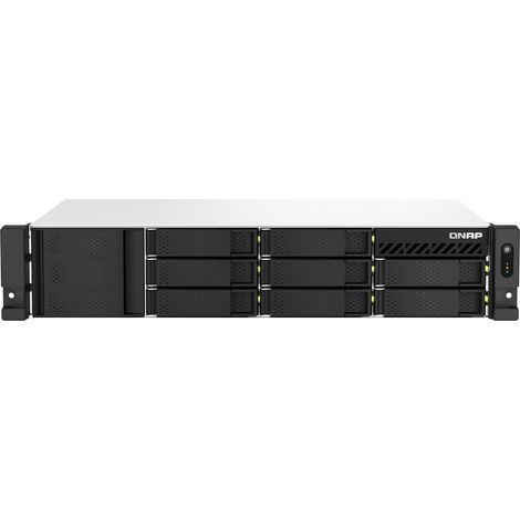 QNAP TS-864EU-8G servidor de almacenamiento NAS Bastidor (2U) Ethernet Negro (1/5)