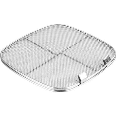Grille anti-éclaboussures en acier inoxydable à mailles fines, compatible avec les accessoires pour friteuse-grill d'intérieur 5 en 1 Foodi AG301, AG300, AG300C, AG301C, AG302 et AG400. (1/5)