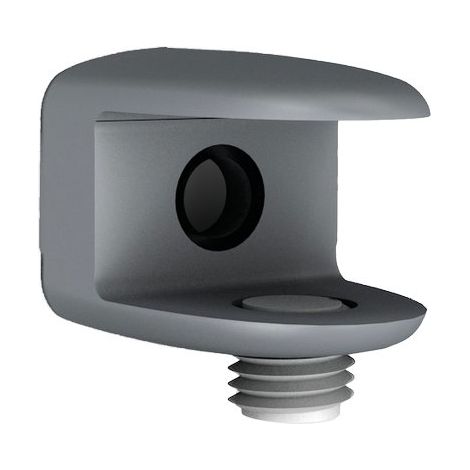 REGGIVETRO A MORSETTO BOLIS - ZAMA ARGENTO D.MM 21 S.VETRO MAX MM 10,5 CF=PZ 2- 5 confezioni