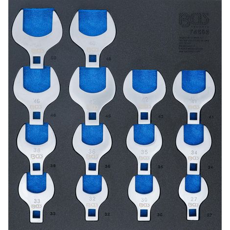 Set chiavi a forchetta BGS 14 pezzi multicolore 27 a 50 mm (1/2)