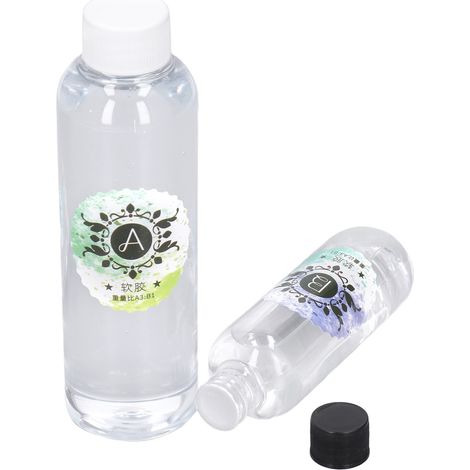 Colle époxy transparente (résine AB) pour moulage artistique, accessoires, coques de téléphone et artisanat. (1/5)