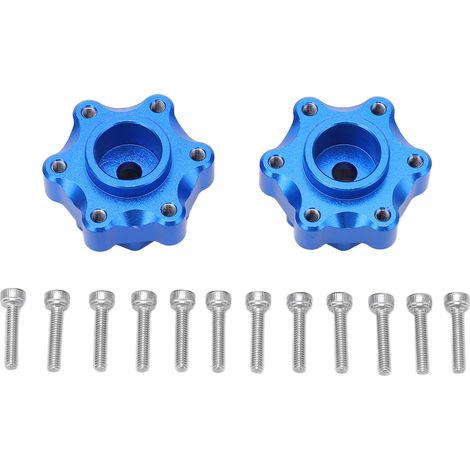 Adaptateur hexagonal en aluminium pour essieu rigide LOSI 1/8 LMT 4WD, élargissement latéral de 5mm