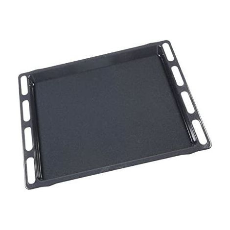 Plaque lèche frite émaillée 481011091369 – Compatible avec plusieurs modèles – Nettoyage facile – Cuisson uniforme (1/4)