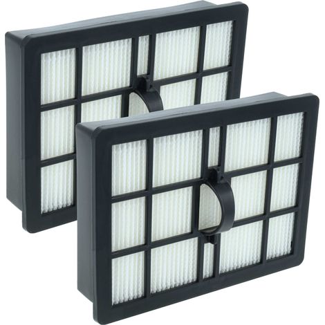 vhbw 2x Filtre remplacement pour Grundig 759551359600, VCF56 pour aspirateur sans-fil - Filtre anti-saleté