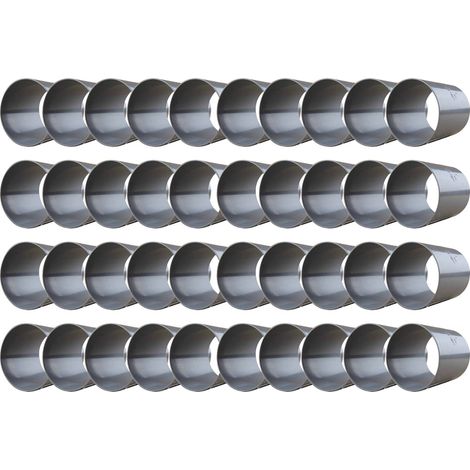 40 manchons lisses femelle femelle PVC Ø100 - First Plast (1/3)