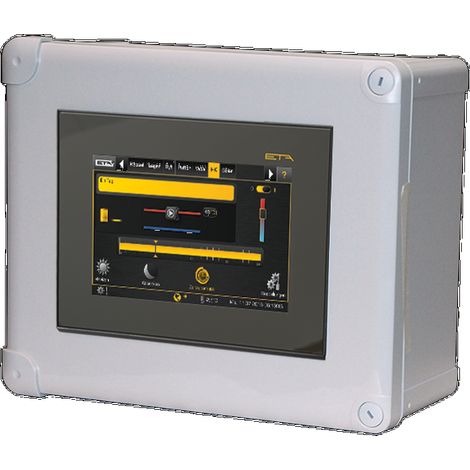ETA Heizkreisregelung 2 MK Insel T2-BTI mit Screen, Wandgeh.max.4 MK ETAtouch - 19119-01