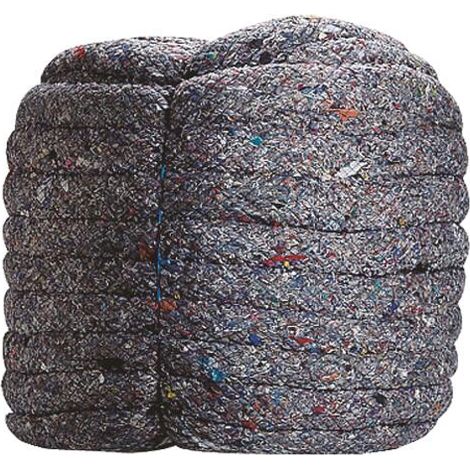 Bourrelet de coton 7 Kg pour isolation thermique – Efficacité thermique – Fibres recyclées – Diamètre 35 mm – Conditionnement carton – Kaimann France Sa