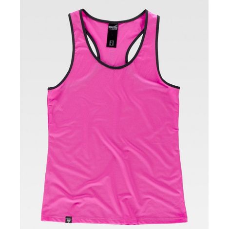 Camiseta Sport elástica y confortable WORKTEAM S7520 para mujer S Rosa Fluor (1/2)