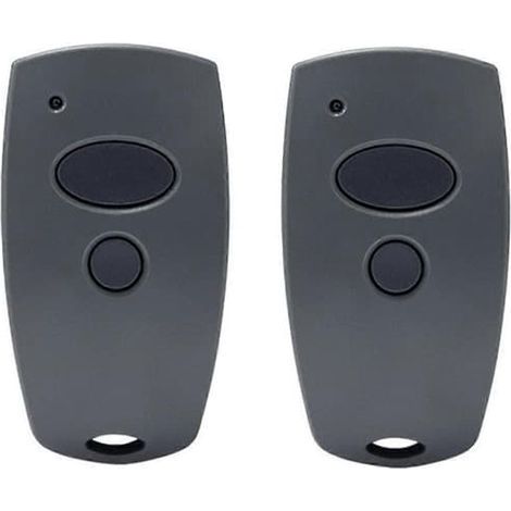 Ecleanfy - 2 émetteurs de porte de garage 868,3 MHz compatibles avec les modèles D302-868, D304-868, D384-868, D321-868 et D323-868 - Parfait (1/5)