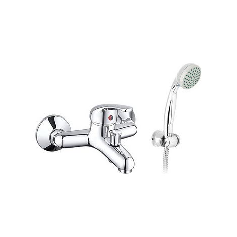 MONOCOMANDO VASCA CON DUPLEX SERIE DELFINA- Cromo- HYDRA- pezzi 1 (1/2)