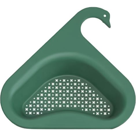Égouttoir d'évier de cuisine en forme de cygne - Support d'égouttoir multifonctionnel suspendu-AquaForge