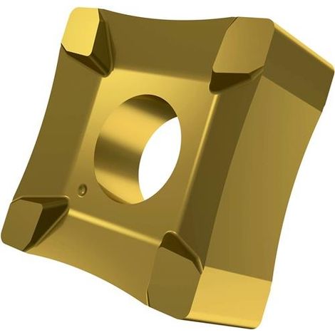 Scarfing-Schneideinsatz ISO SNMX 19-R50:6640 Radius 50mm MT-CVD beschicht. Gold (1/2)