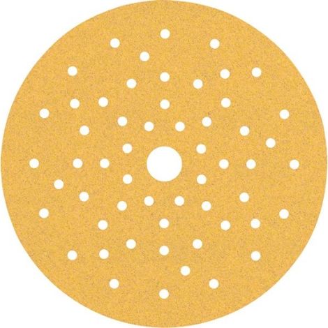 Bosch Professional 50x Expert C470 carta abrasiva multiperforata (per legno duro, verniciatura  su legno, Ø 150 mm, grana 100, accessori per levigatrice eccentrica) (1/5)