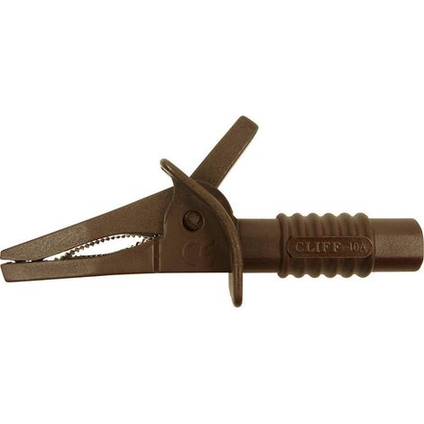 Pinza Cliff fcr7944 totalmente aislada conector 4 mm