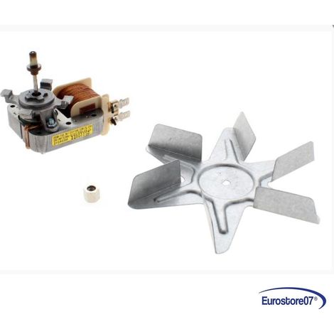 MOTOVENTILATORE COMPLETO PER FORNO VENTILATO ARISTON INDESIT C00533053 ORIGINALE