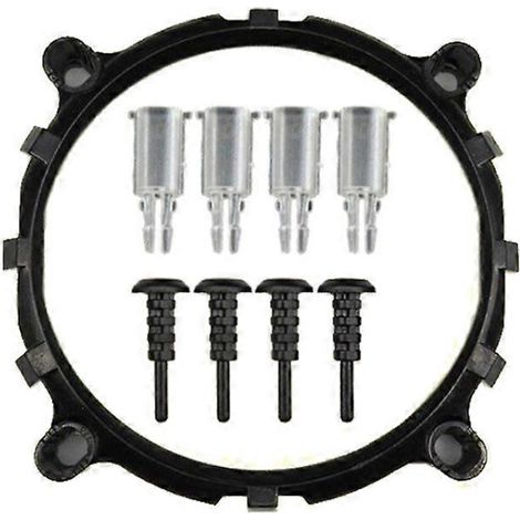 Kit de fixation stable pour ventilateur de dissipateur thermique Intel LGA775/1150/1155, réglable (1/5)