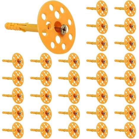 Set mit 50 selbstschneidenden Spreizdübeln für Gipskartonplatten M8x60 (1/5)