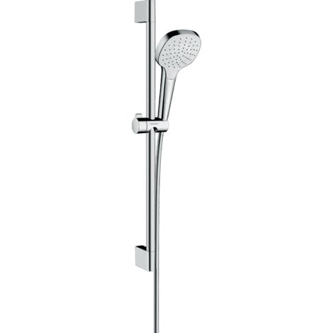 Hansgrohe Croma Select E - Set doccia 0,65 m, getto singolo, bianco/cromato 26584400 (1/2)